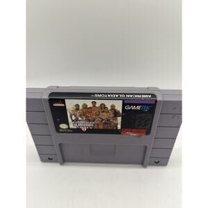 American Gladiators (Super Nintendo Entertainment System, 1993) Cartridge Only